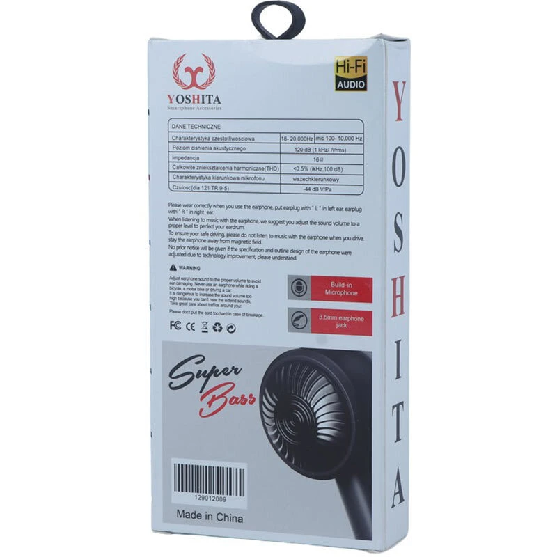 هندزفری سیمی یوشیتا YR-009
