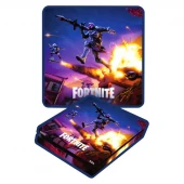 اسکین پلی استیشن 4 اسلیم طرح Fortnite