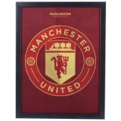 تابلو شاسی طرح Manchester United سایز 30*40 سانتی متر کد 1