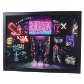 تابلو شاسی طرح Saints Row Boss Factory سایز 30*40 سانتی متر