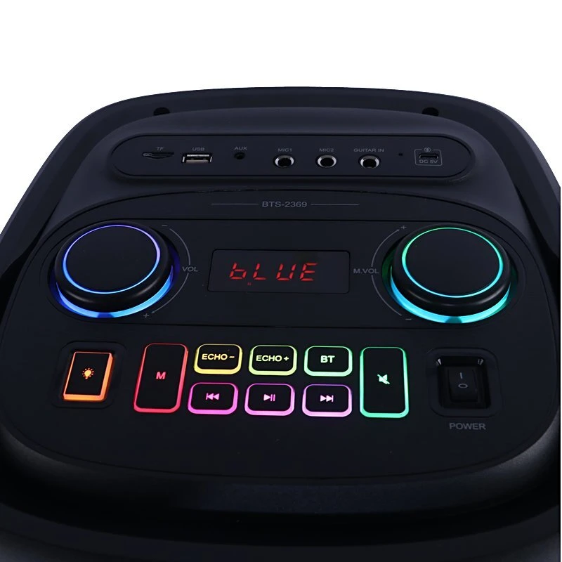 اسپیکر چمدانی بلوتوثی برودو BTS-2369 + میکروفون