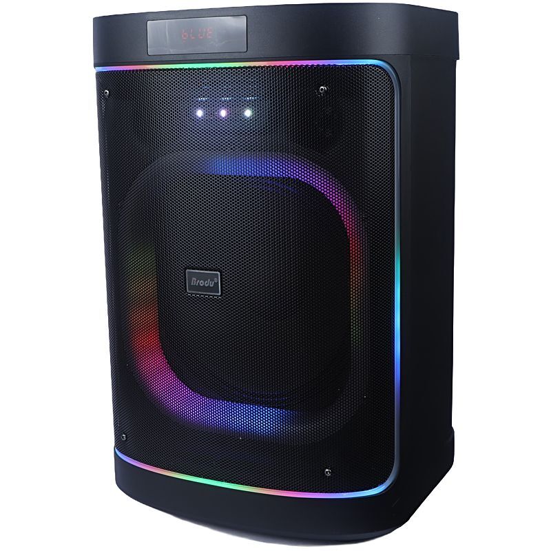اسپیکر چمدانی بلوتوثی برودو BTS-2248 + میکروفون و ریموت کنترل