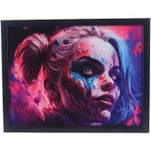 تابلو شاسی طرح Harley Quinn سایز 30*40 سانتی متر کد 1