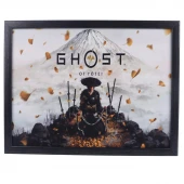 تابلو شاسی طرح Ghost of Yotei سایز 30*40 سانتی متر کد 1