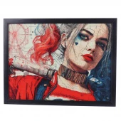 تابلو شاسی طرح Harley Quinn سایز 30*40 سانتی متر کد 3