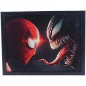 تابلو شاسی طرح Spider-Man vs Venom سایز 30*40 سانتی متر