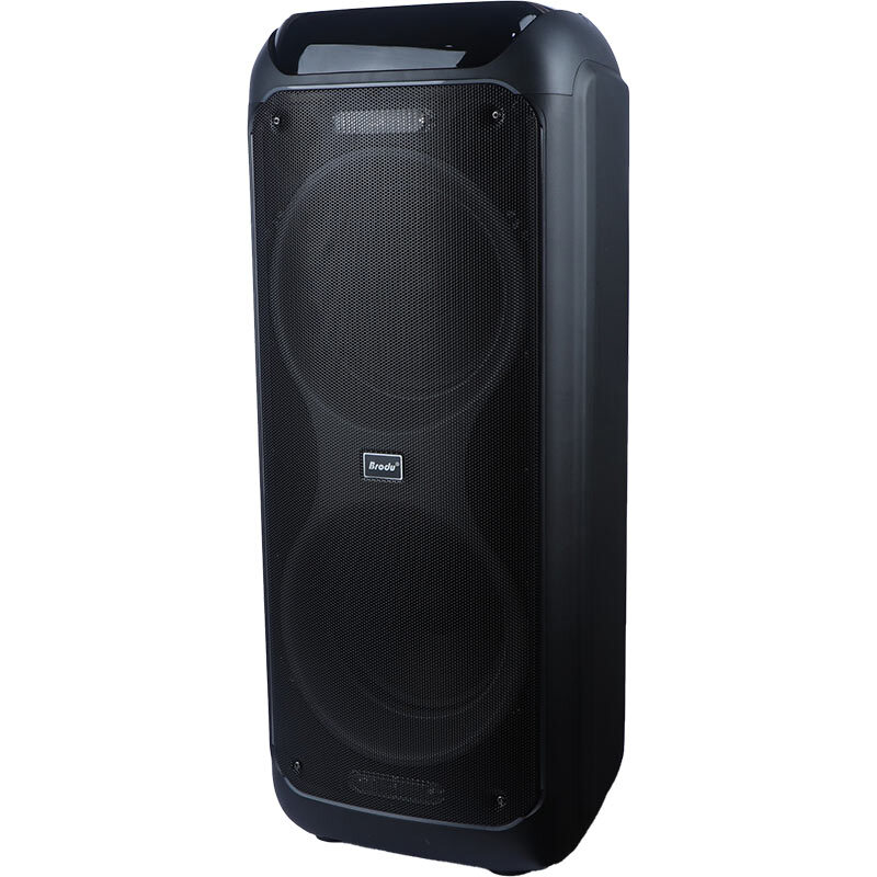 اسپیکر چمدانی بلوتوثی برودو BTS-2123 + میکروفون و ریموت کنترل