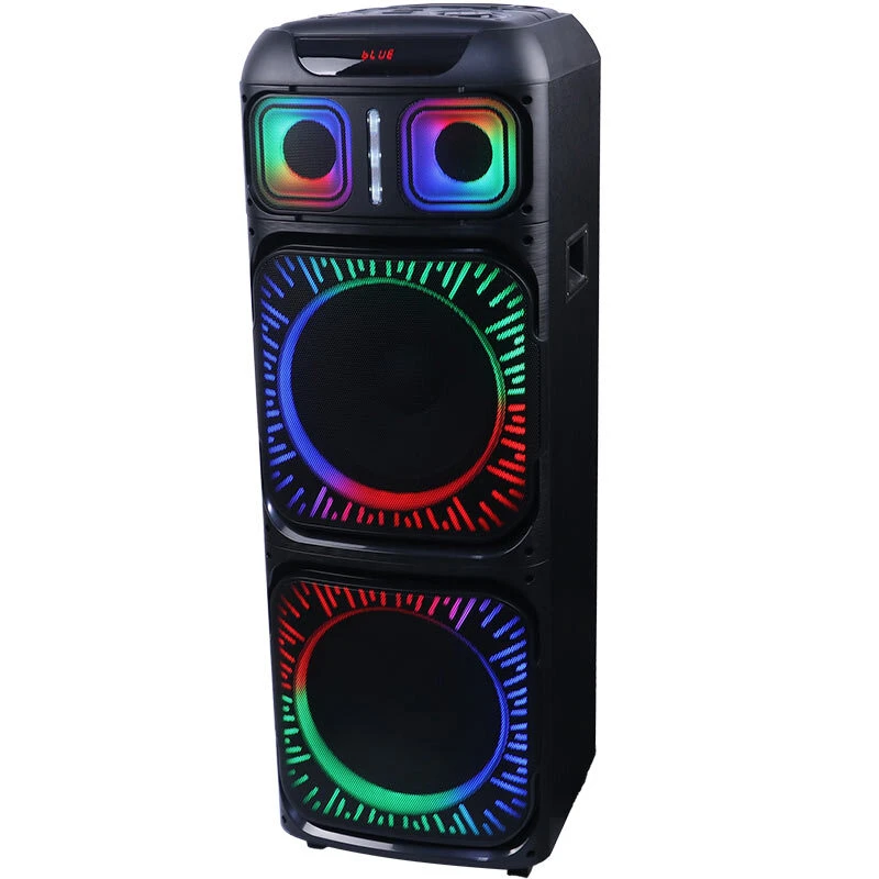 اسپیکر چمدانی بلوتوثی برودو BTS-2172 + میکروفون و ریموت کنترل