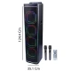 اسپیکر چمدانی بلوتوثی برودو BTS-2271 + ریموت کنترل و میکروفون