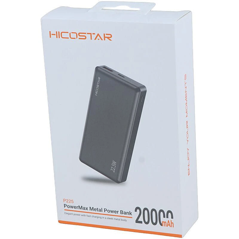 پاور بانک فست شارژ هایکو استار P225 PD 22.5W ظرفیت 20000 میلی آمپر ساعت