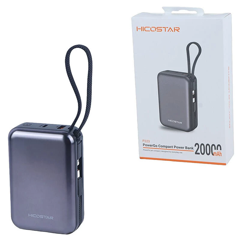 پاور بانک فست شارژ هایکو استار P223 PD 22.5 ظرفیت 20000 میلی آمپر ساعت