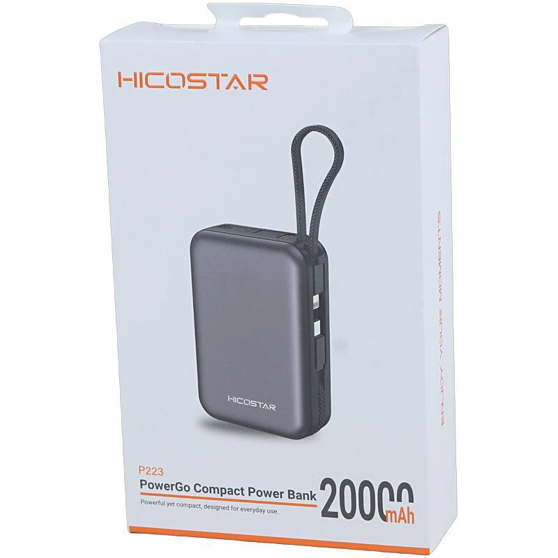 پاور بانک فست شارژ هایکو استار P223 PD 22.5 ظرفیت 20000 میلی آمپر ساعت