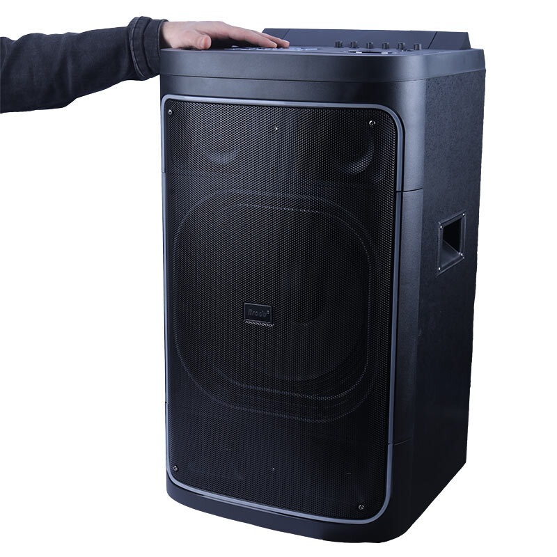 اسپیکر چمدانی بلوتوثی برودو BTS-2241 + میکروفون و ریموت کنترل