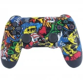دسته بازی بی سیم SONY PlayStation 4 DualShock 4 High Copy طرح فانتزی کد 9