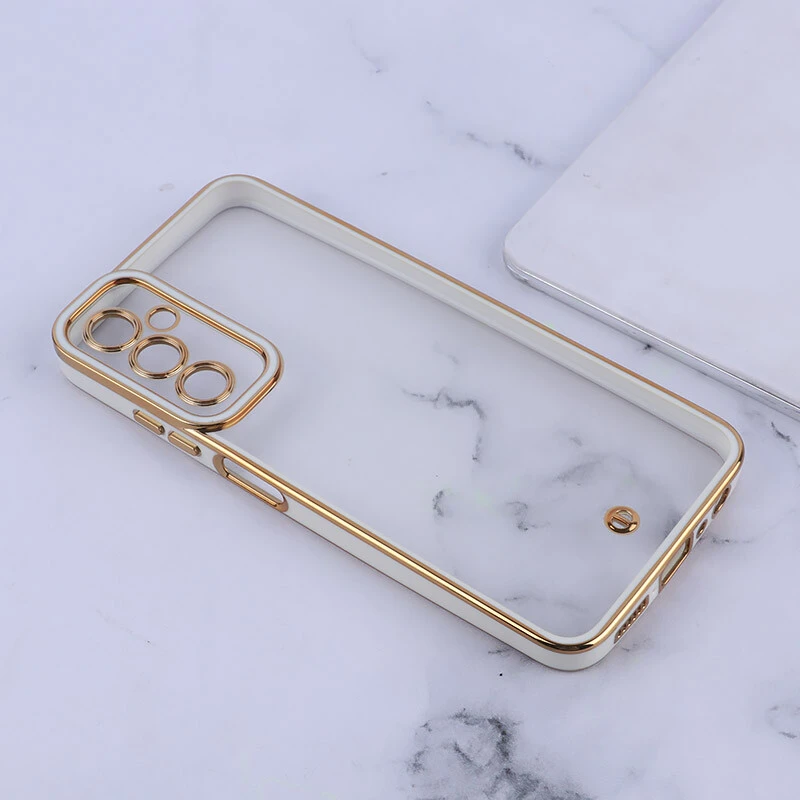 قاب ژله ای سامسونگ Galaxy A05s دور رنگی محافظ لنزدار