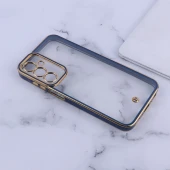 قاب ژله ای سامسونگ Galaxy A25 دور رنگی محافظ لنزدار