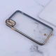 قاب ژله ای آیفون XS Max دور رنگی محافظ لنزدار