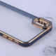 قاب ژله ای آیفون XS Max دور رنگی محافظ لنزدار