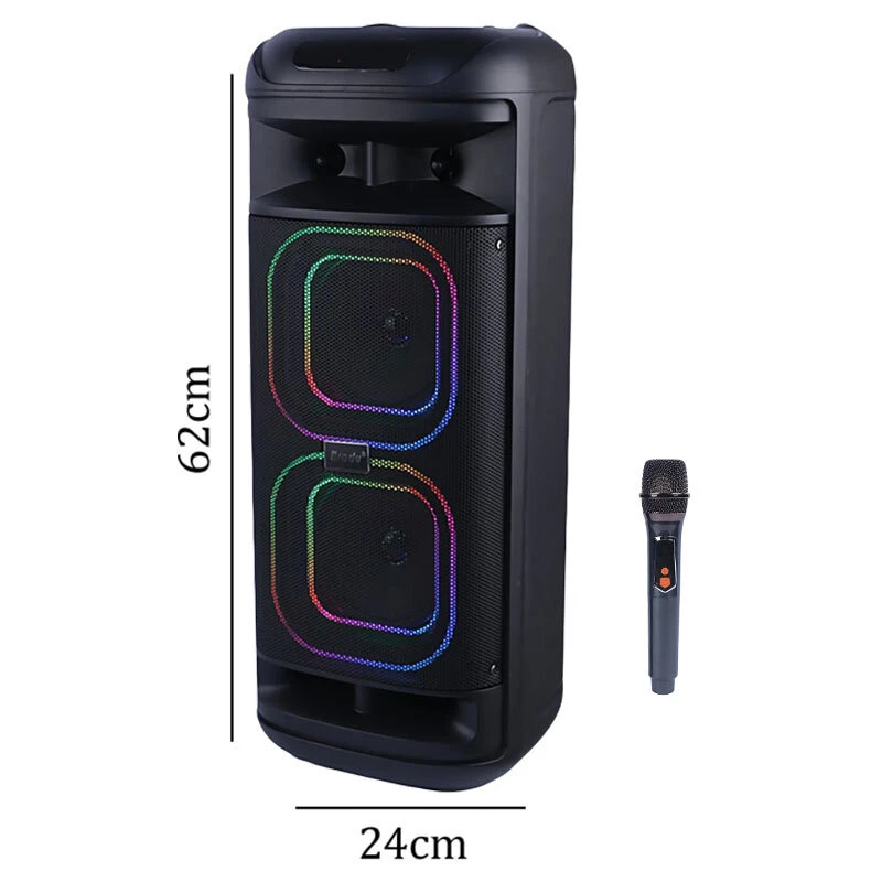 اسپیکر چمدانی بلوتوثی برودو BTS-2261 + میکروفون