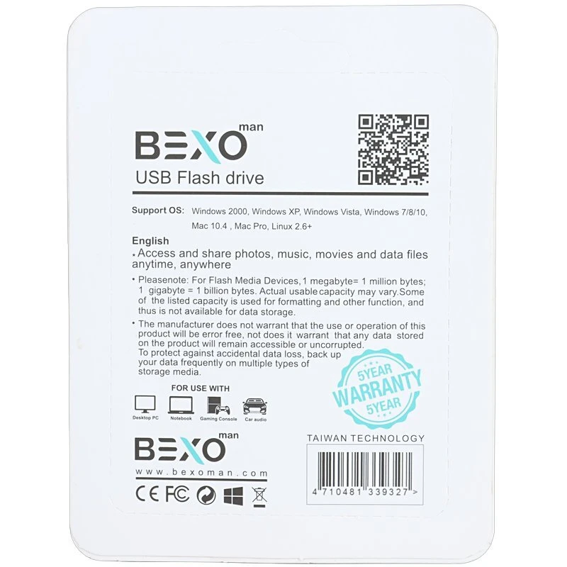 فلش 64 گیگ بکسومن Bexoman B-339