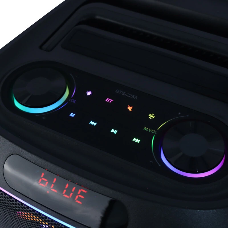 اسپیکر چمدانی بلوتوثی برودو BTS-2255 + میکروفون