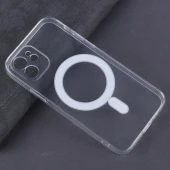 قاب ضد ضربه مگ سیف Clear Case Magnetic آیفون iPhone 12 محافظ لنزدار
