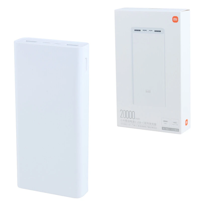 پاور بانک فست شارژ شیائومی PLM18ZM PD 18W High Copy ظرفیت 20000 میلی آمپر ساعت