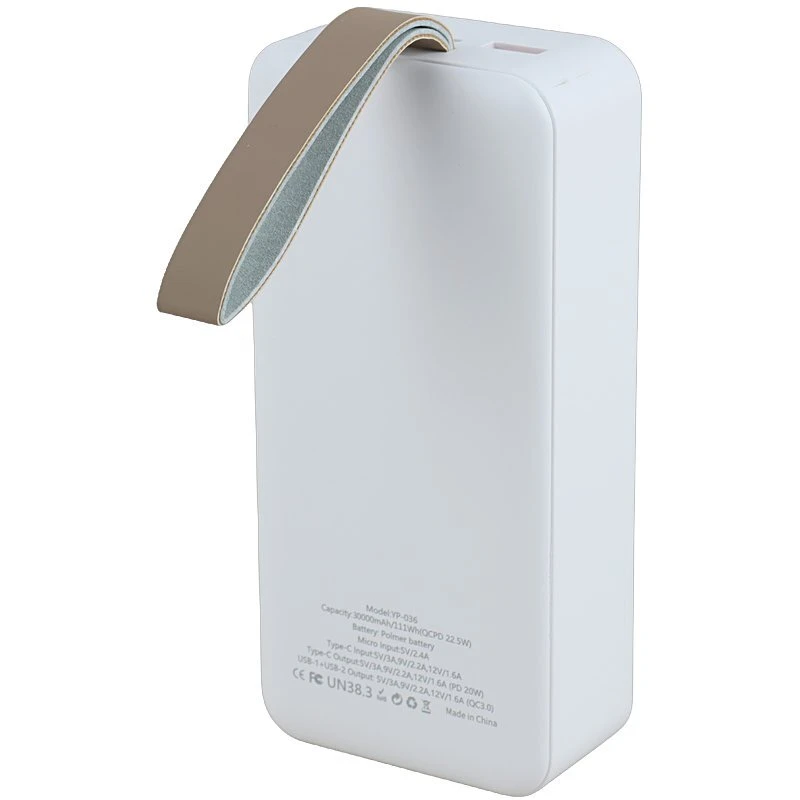 پاور بانک فست شارژ یوشیتا YP-036 QC3.0 PD 22.5W ظرفیت 30000 میلی آمپر ساعت