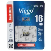 رم میکرو 16 گیگ ویکومن ViccoMan Final 600x U3 A1 V30 C10 90MB/s