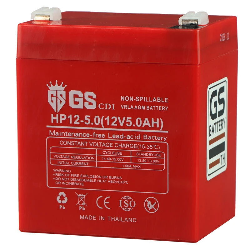 باتری یو پی اس 12 ولت 5 آمپر GS CDI HP12-5.0