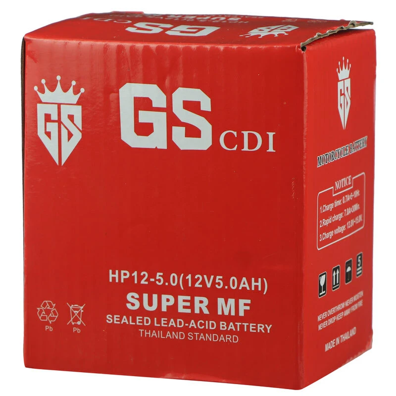 باتری یو پی اس 12 ولت 5 آمپر GS CDI HP12-5.0