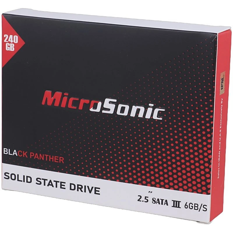 حافظه SSD میکروسونیک Microsonic Black Panther 240GB