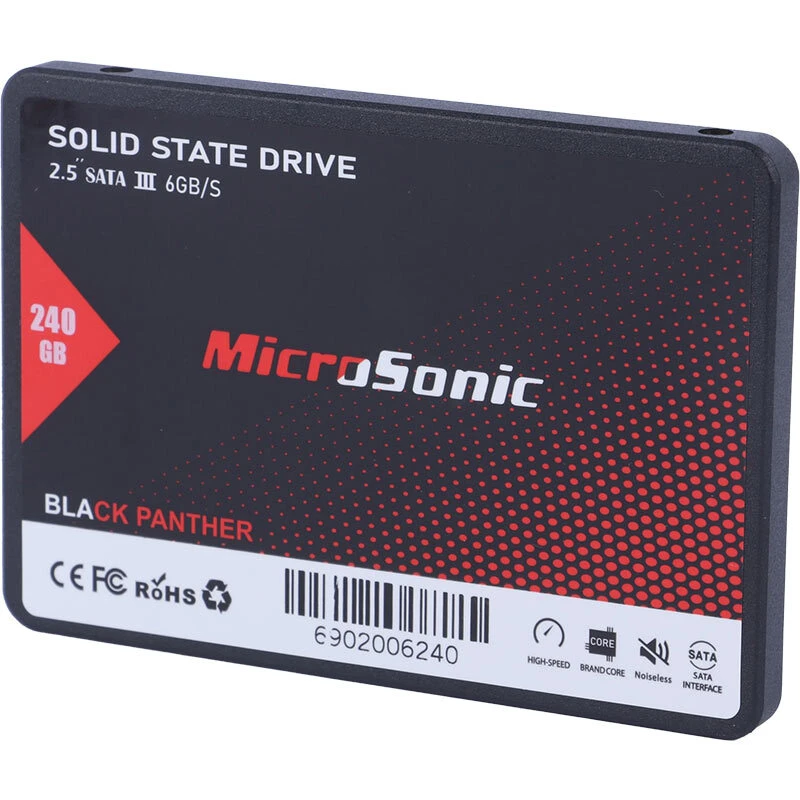 حافظه SSD میکروسونیک Microsonic Black Panther 240GB