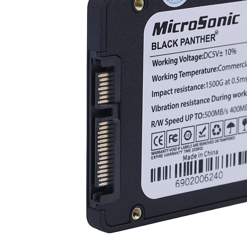 حافظه SSD میکروسونیک Microsonic Black Panther 240GB