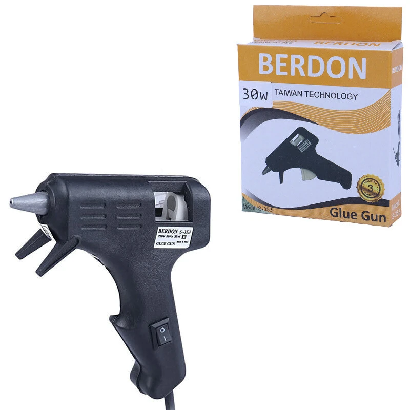 تفنگ چسب حرارتی 30 وات بردون S-353