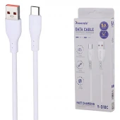 کابل تایپ سی فست شارژ 5 آمپر یوسوندا Y-D10C طول 1 متر