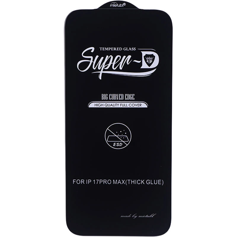 گلس Super D میتوبل آیفون iPhone 17 Pro Max