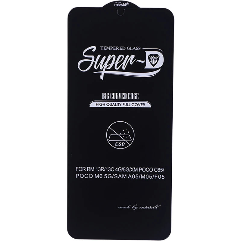 گلس Super D میتوبل شیائومی Redmi 13C / Poco C65