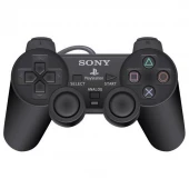 دسته بازی تک شوکدار Sony PS2 مدل IC دار کد 2