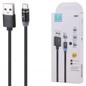 کابل میکرو یو اس بی فست شارژ 2.4 آمپر اسکای دلفین S59 طول 1 متر