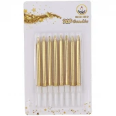 شمع تولد مدادی ساده تاپ کندل کد 230