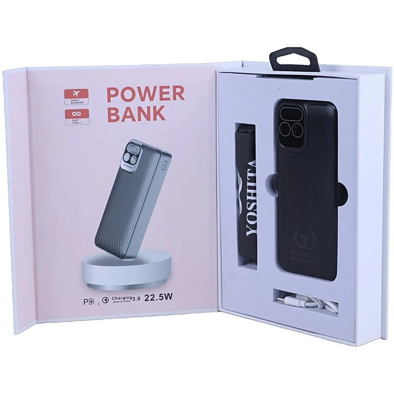 پاور بانک فست شارژ یوشیتا YP-004 QC3.0 PD 22.5W ظرفیت 20000 میلی آمپر ساعت