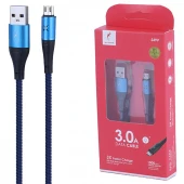 کابل میکرو یو اس بی فست شارژ 3 آمپر اسکای دلفین S49V طول 1 متر