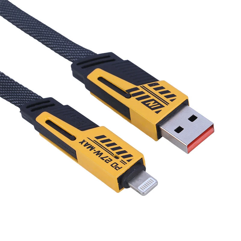 کابل شارژ چندکاره فست شارژ 65 وات اسکای دلفین S40E طول 1 متر