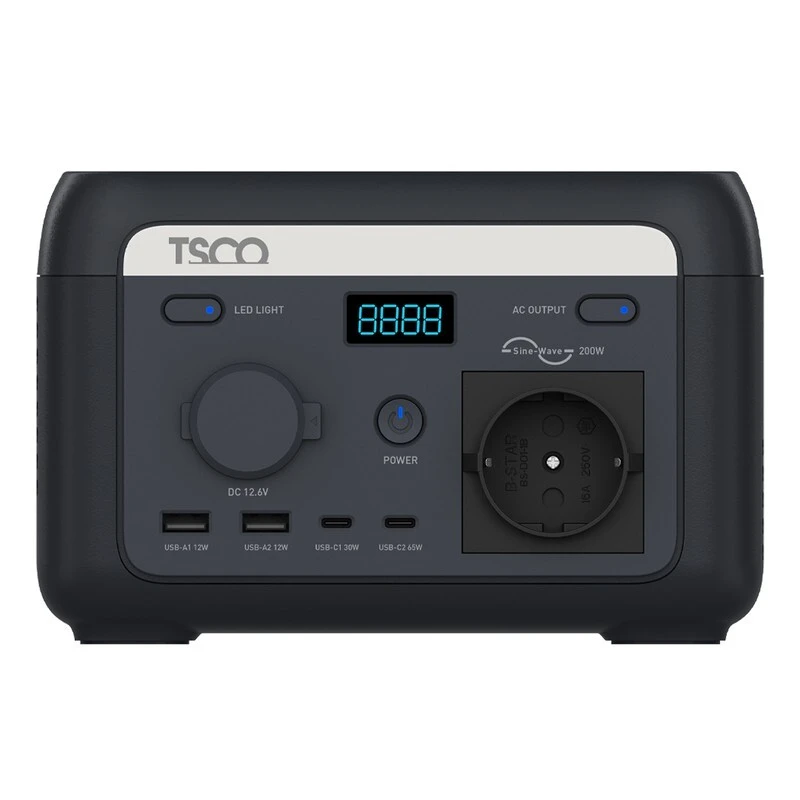 پاور استیشن تسکو TST 201 200W ظرفیت 32000 میلی آمپر ساعت