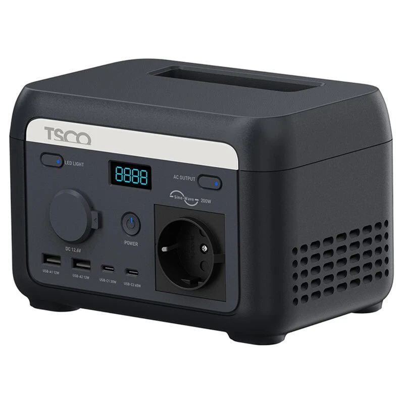 پاور استیشن تسکو TST 201 200W ظرفیت 32000 میلی آمپر ساعت