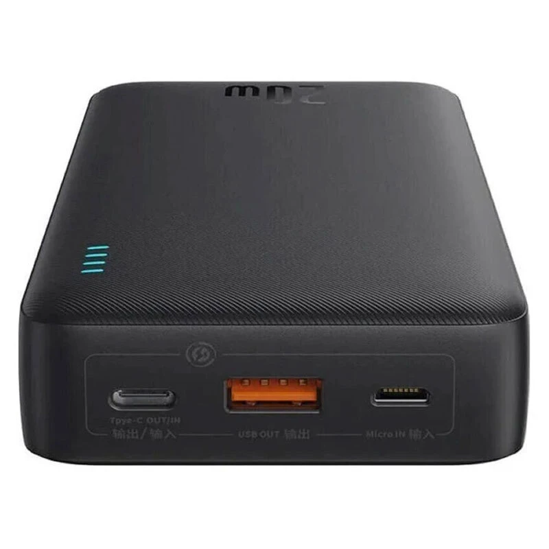 پاور بانک فست شارژ باسئوس Airpow P10022804113 PD 20W ظرفیت 20000 میلی آمپر ساعت