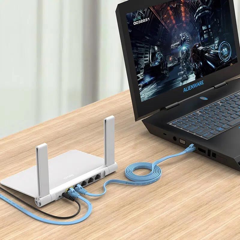 کابل شبکه Cat7 اوریکو PUG-C7B-80 طول 8 متر