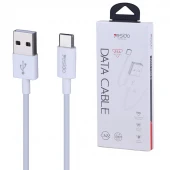 کابل تایپ سی 2.4 آمپر یسیدو CA22 طول 1.2 متر