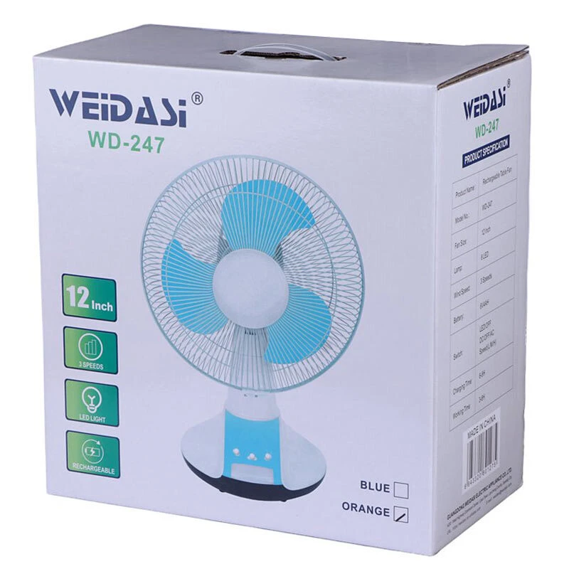 پنکه رومیزی شارژی ویدایسی WD-247